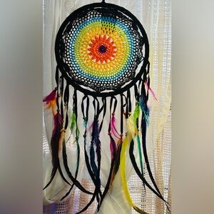 NWT-Colorful Dreamcatcher with Feathers